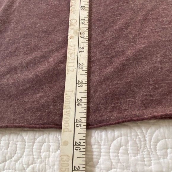 Fifth Sun Faded Maroon Relaxed Crew Neck Long Sleeve Graphic Top Size XL - Picture 10 of 10